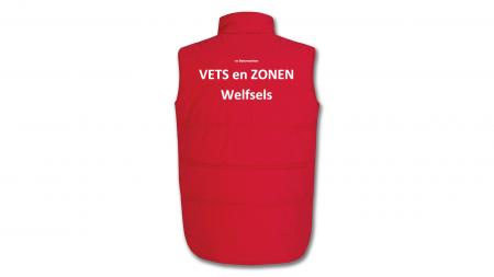 Bodywarmer bedrukt Bodywarmer bedrukt