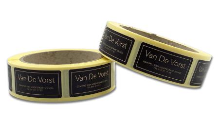 Stickers op rol Stickers op rol